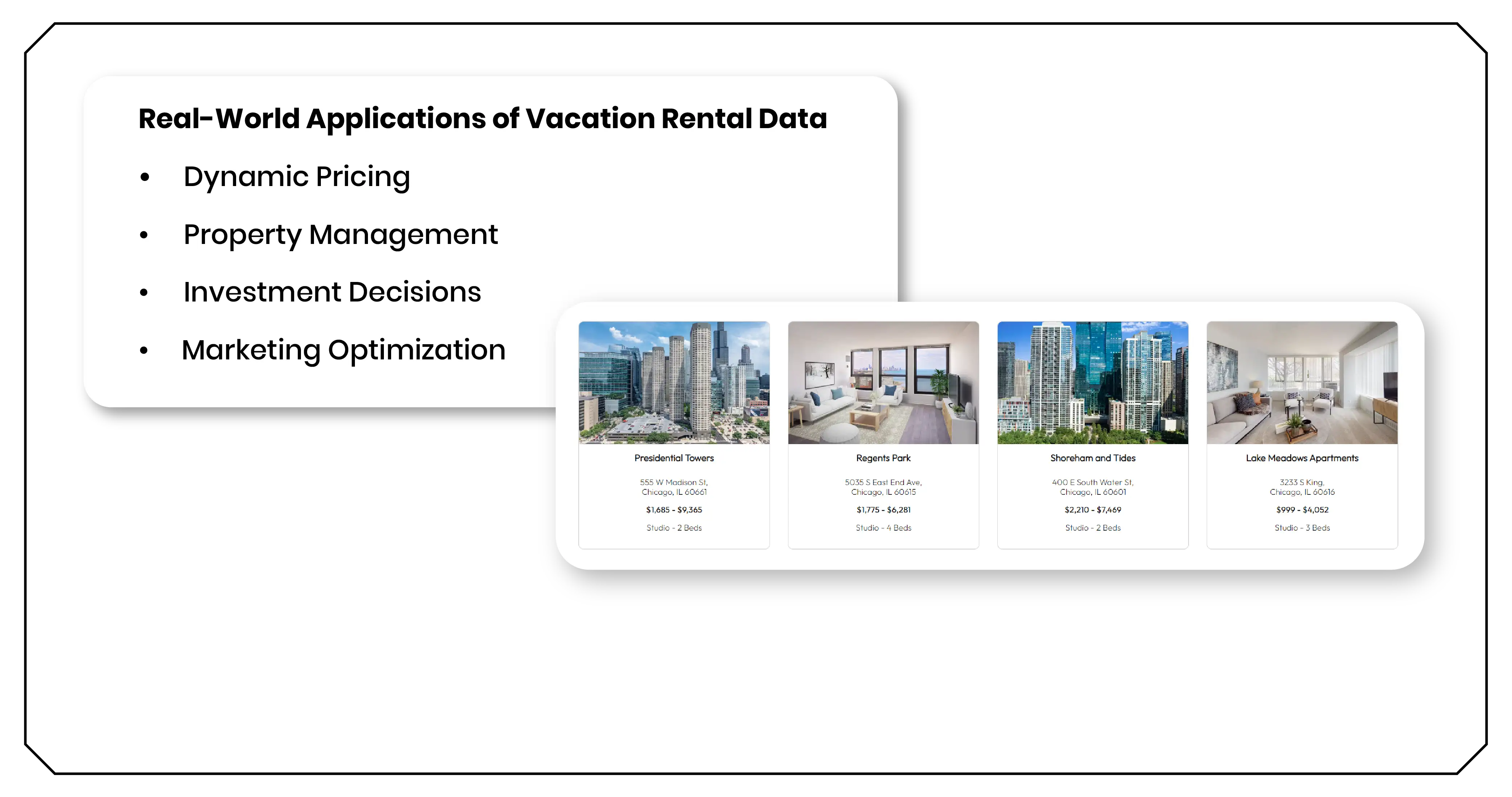 Real-World Applications of Vacation Rental Data